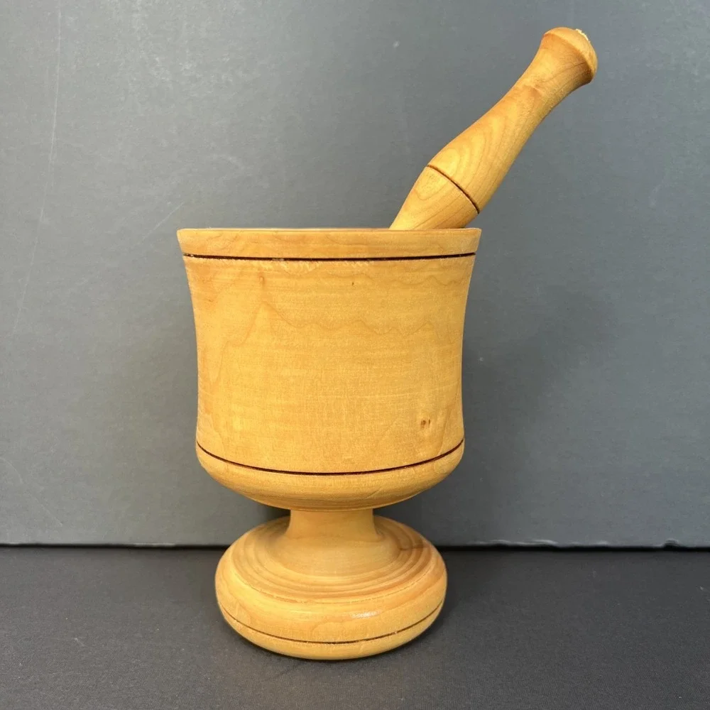 VTG Country Rustic Farmhouse Hand Carved 5